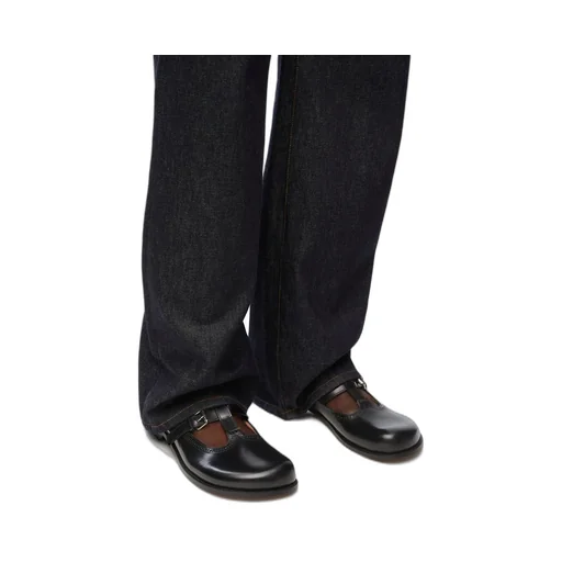 Campo Mary Jane mule in calfskin