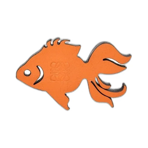 Fish dice in classic calfskin