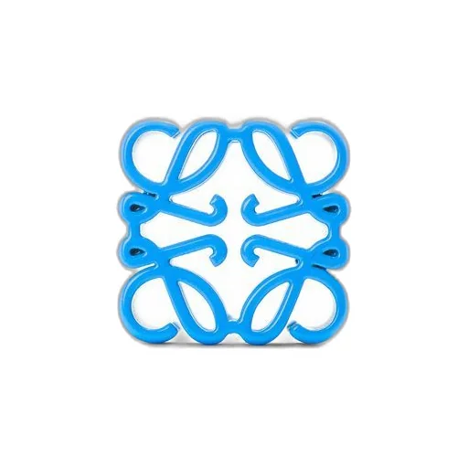 Small Anagram cube dice in metal