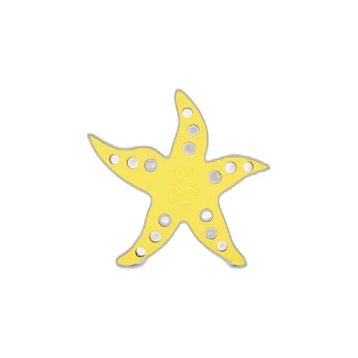 Starfish dice in calfskin