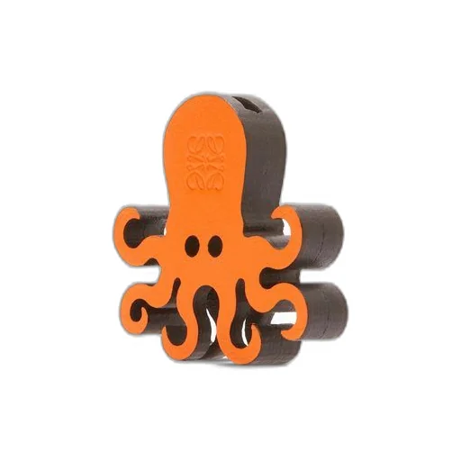 Octopus dice in calfskin