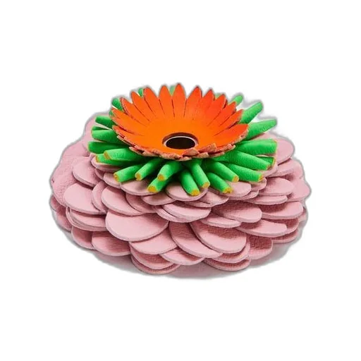 Flower die in classic calfskin