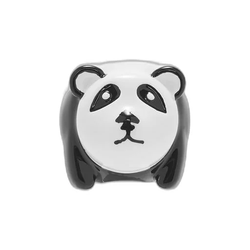 Panda dice in brass