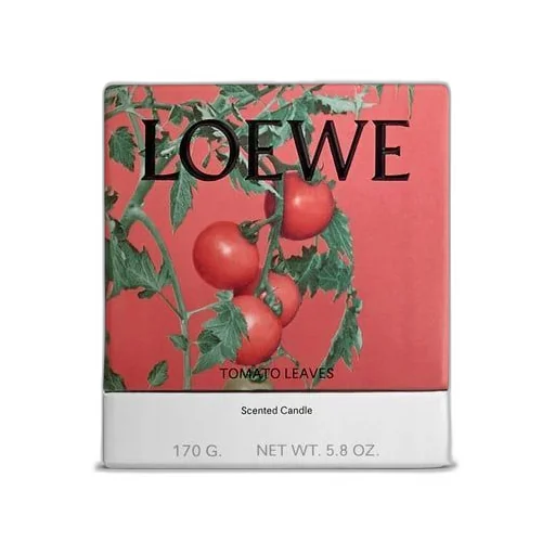 Small Tomato Leaves Candle