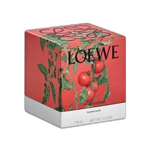 Small Tomato Leaves Candle