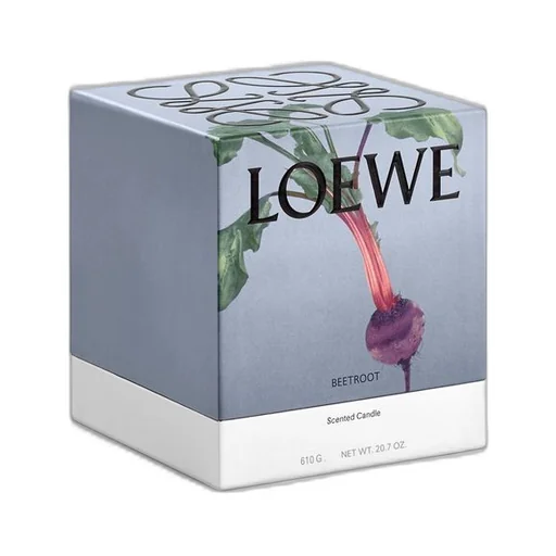 Medium Beetroot candle