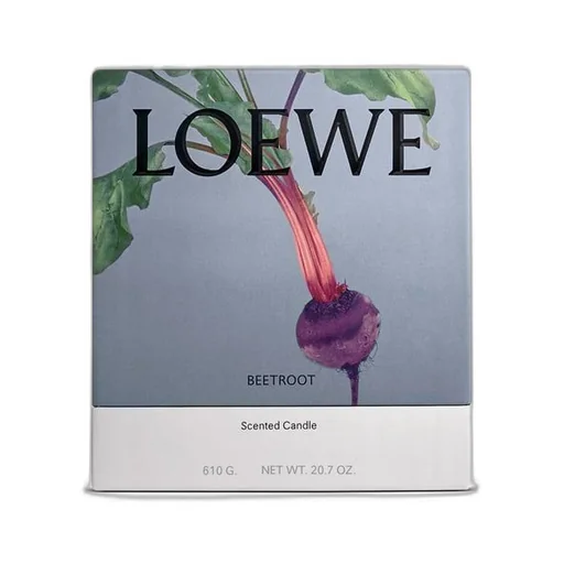 Medium Beetroot candle