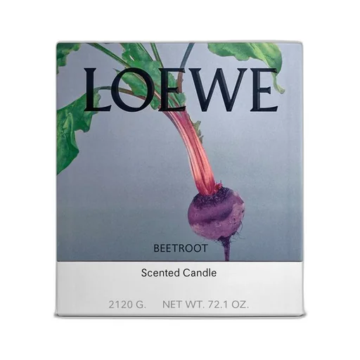 Large Beetroot candle