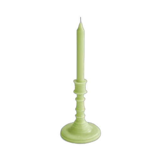 Cucumber wax candleholder