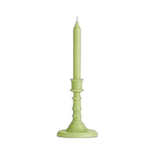 Cucumber wax candleholder