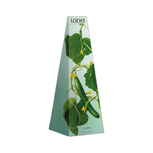 Cucumber wax candleholder