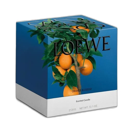 Medium Orange Blossom Candle
