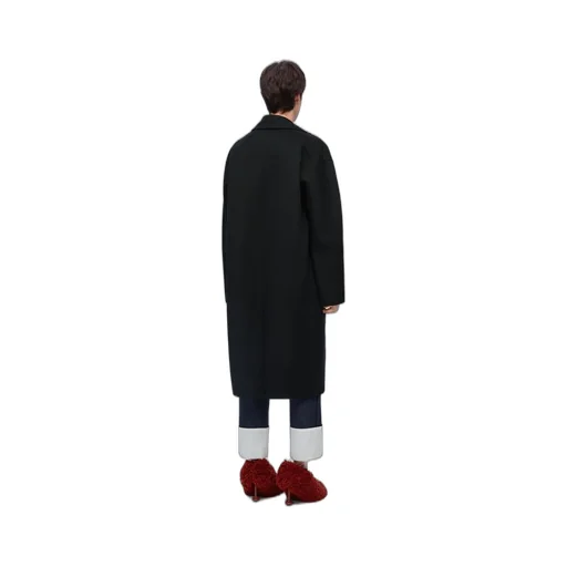 Coat in wool and cashmere