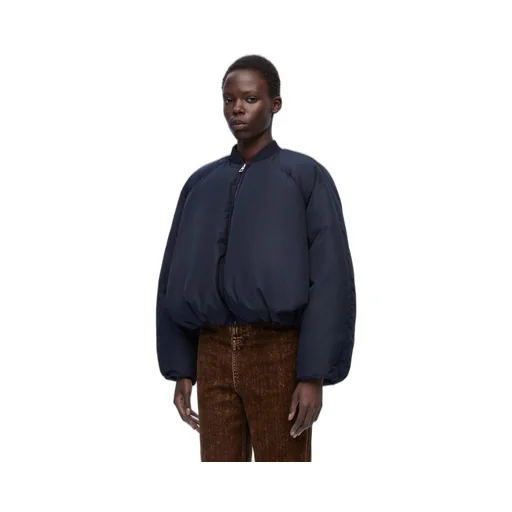 Padded bomber jacket in nylon
