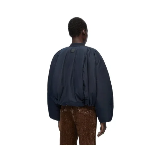 Padded bomber jacket in nylon