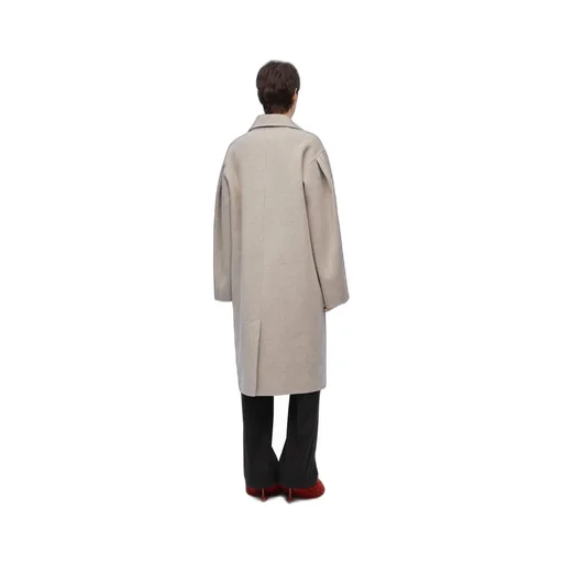 Coat in wool and cashmere