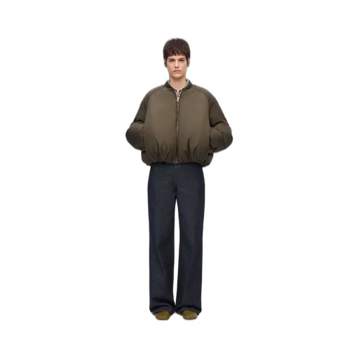 Padded bomber jacket in nylon