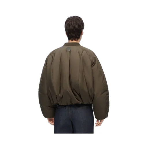 Padded bomber jacket in nylon