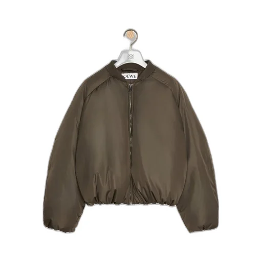 Padded bomber jacket in nylon