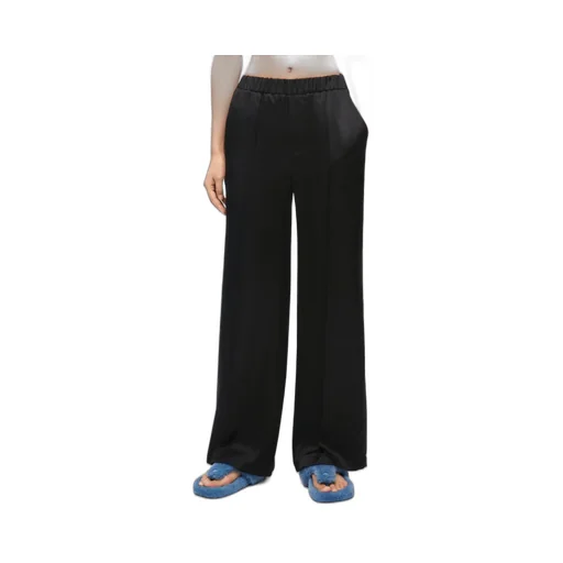 Pyjama trousers in silk
