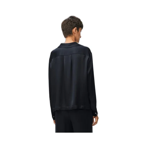 Pyjama blouse in silk