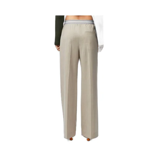 Trousers in wool