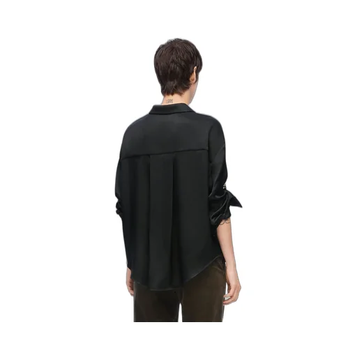 Chain shirt in silk