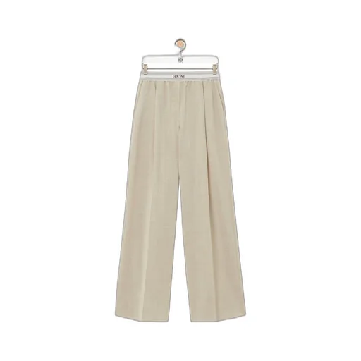 Trousers in wool