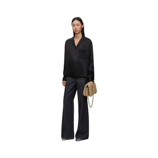 Pyjama blouse in silk
