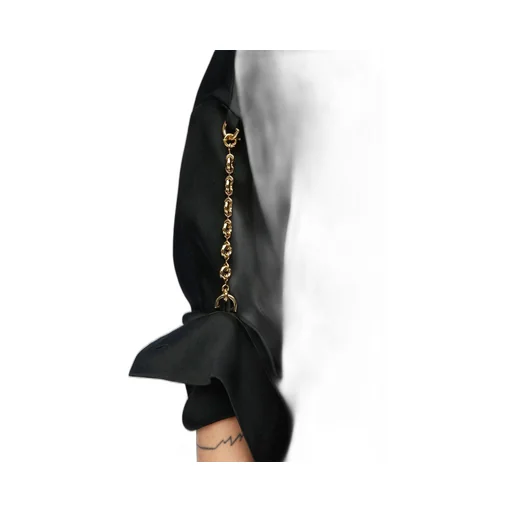 Chain shirt in silk
