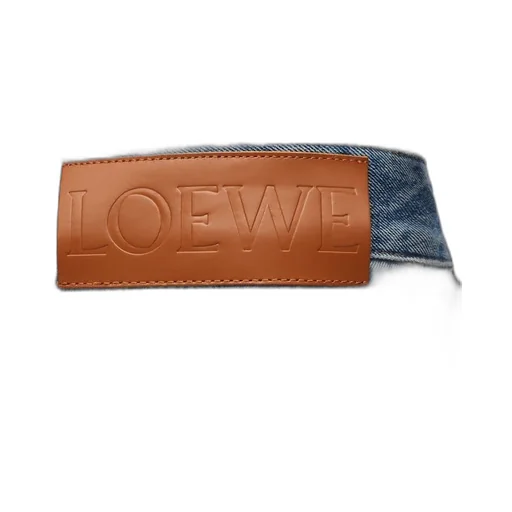 Anagram baggy jeans in denim