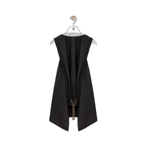 Chain top in silk