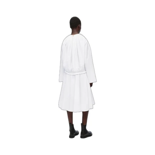 Tunic dress in cotton