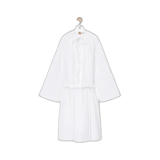 Tunic dress in cotton