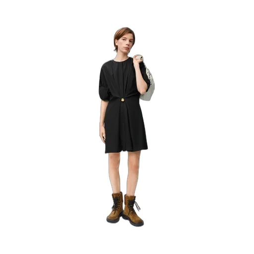 Pebble dress in cotton