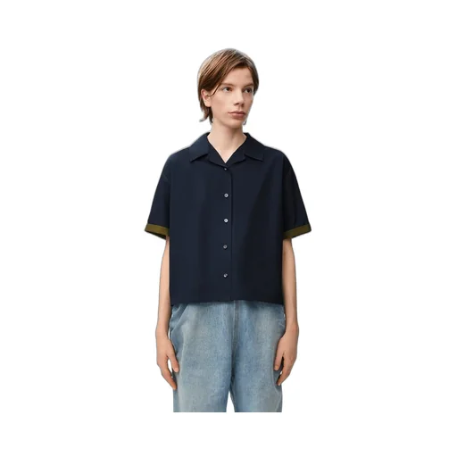 Short sleeve shirt in cotton