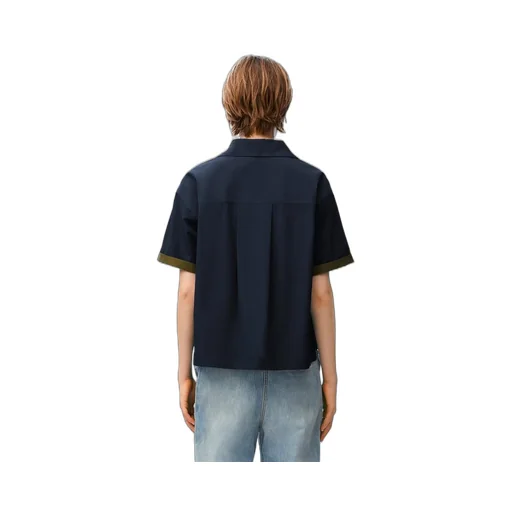 Short sleeve shirt in cotton