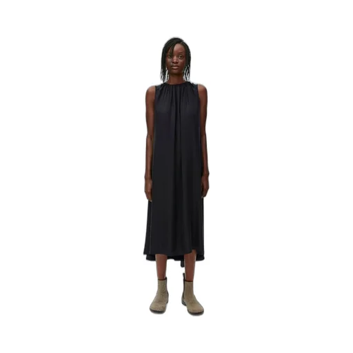 Chain dress in silk