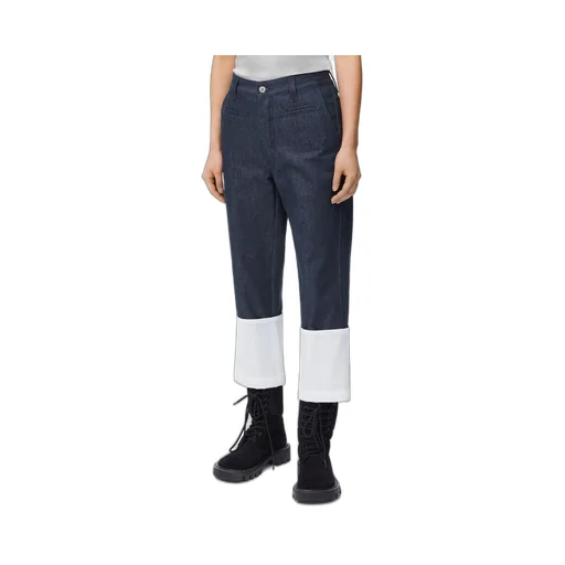 Fisherman jeans in denim