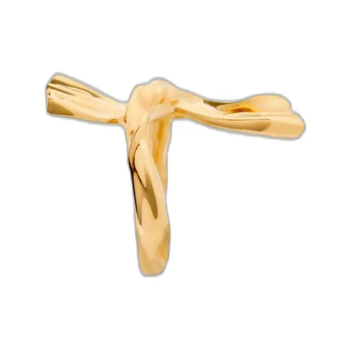 Knuckle Not ring in gold