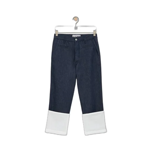 Fisherman jeans in denim