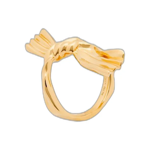 Knuckle Not ring in gold