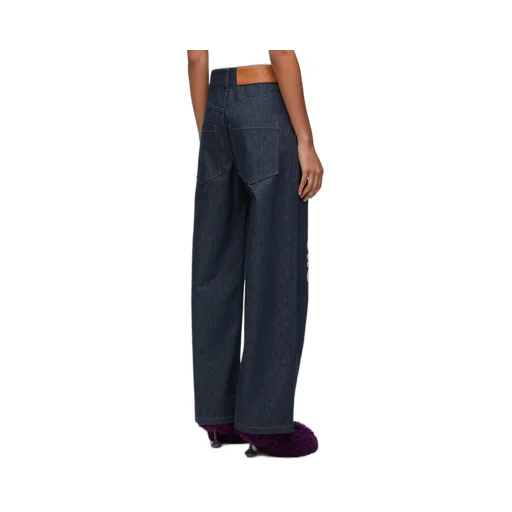 Anagram baggy jeans in denim