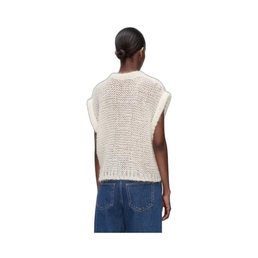 Anagram vest in mohair