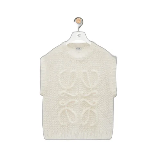 Anagram vest in mohair