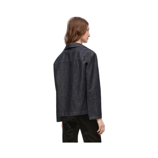 Pyjama blouse in denim