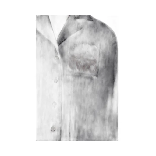 Pyjama blouse in denim