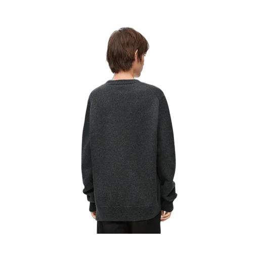 Asymmetric cardigan in cashmere