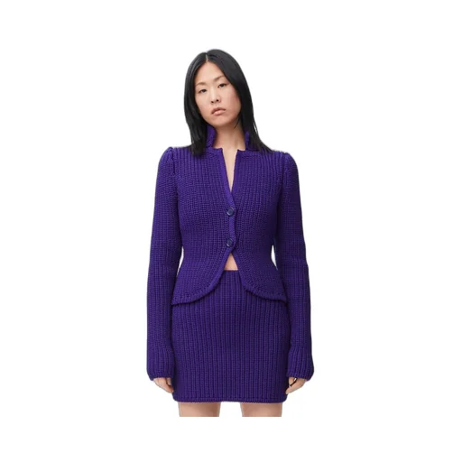 Jacket in technical knit