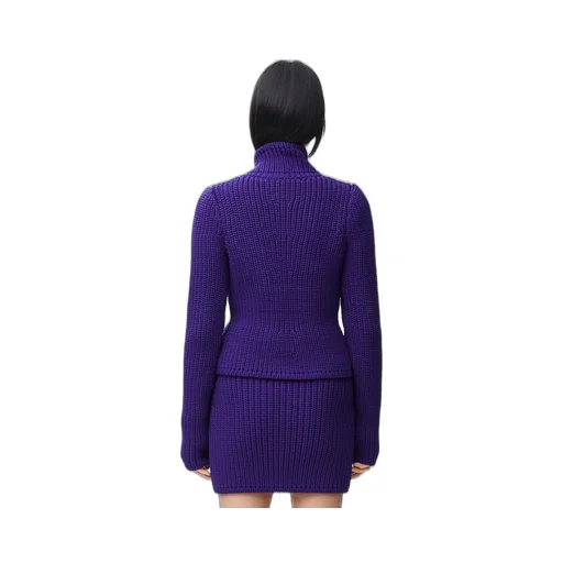 Jacket in technical knit
